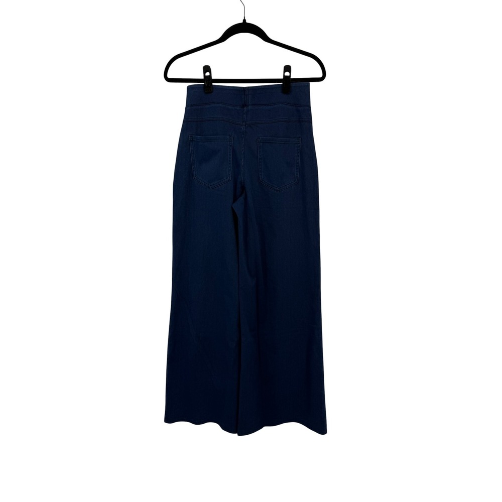 Halara Flex High Waisted Wide Leg Loose Jeans Denim Navy Blue Medium NWT - Picture 5 of 10